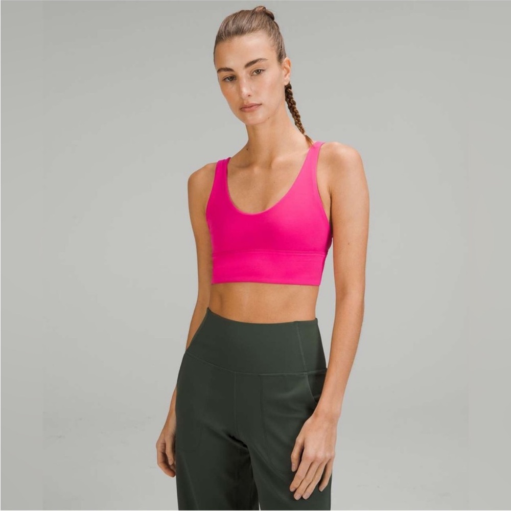 Lululemon Sonic Pink Align Bra